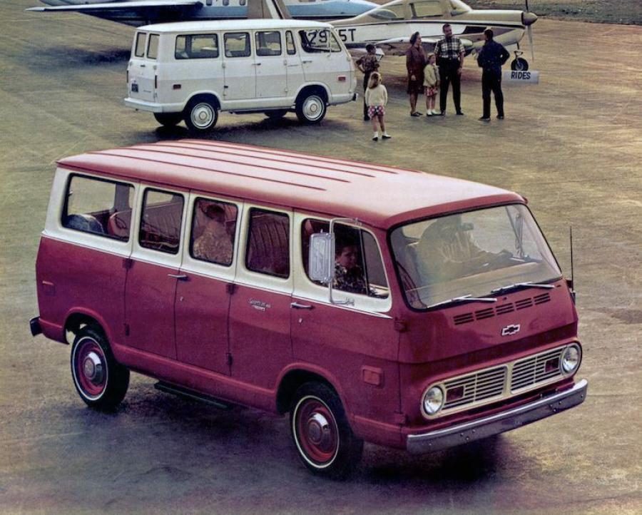  Chevrolet G10 Sportvan 1968 года  (фото 1 из 1)